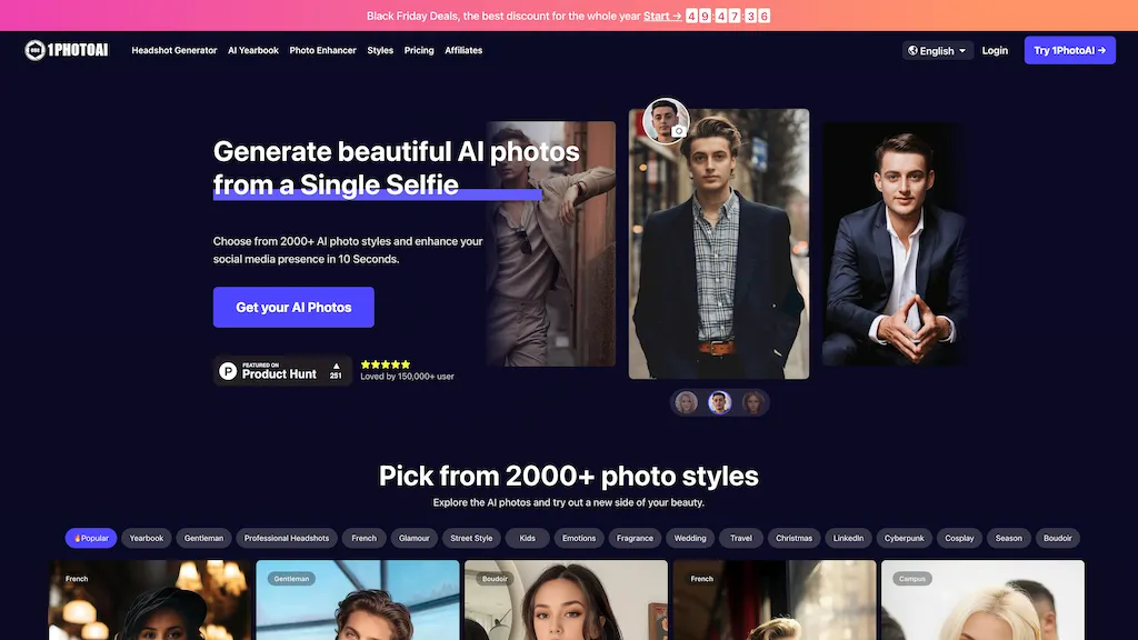 1PhotoAI Top AI tools