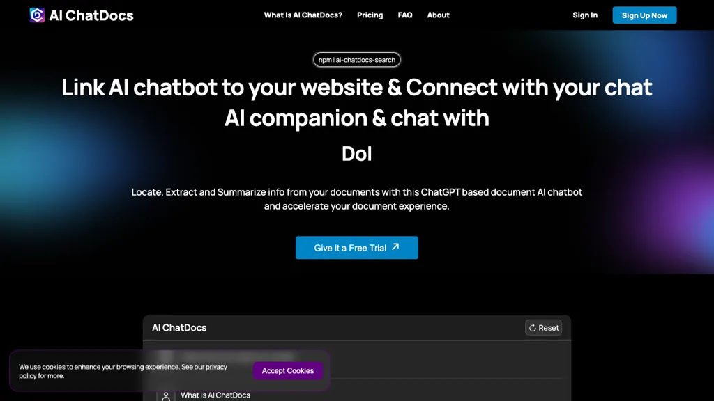 AI ChatDocs Top AI tools