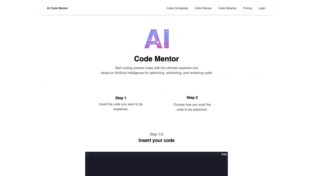 AI Code Mentor Top AI tools