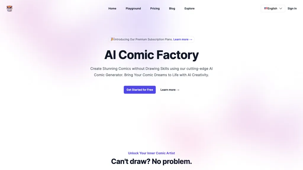 AI Comic Factory Top AI tools