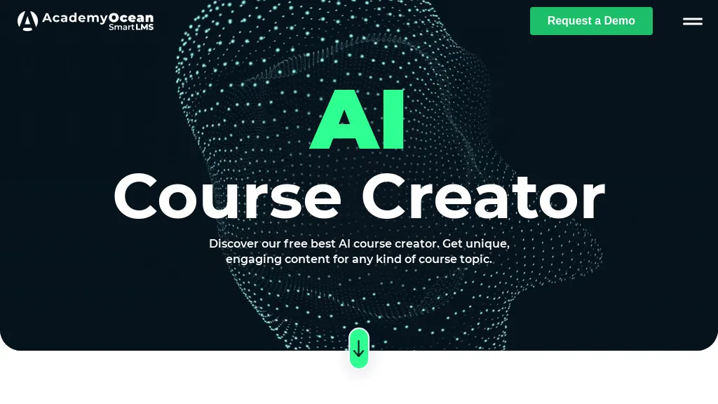 AI Course Creator -  AcademyOcean Top AI tools