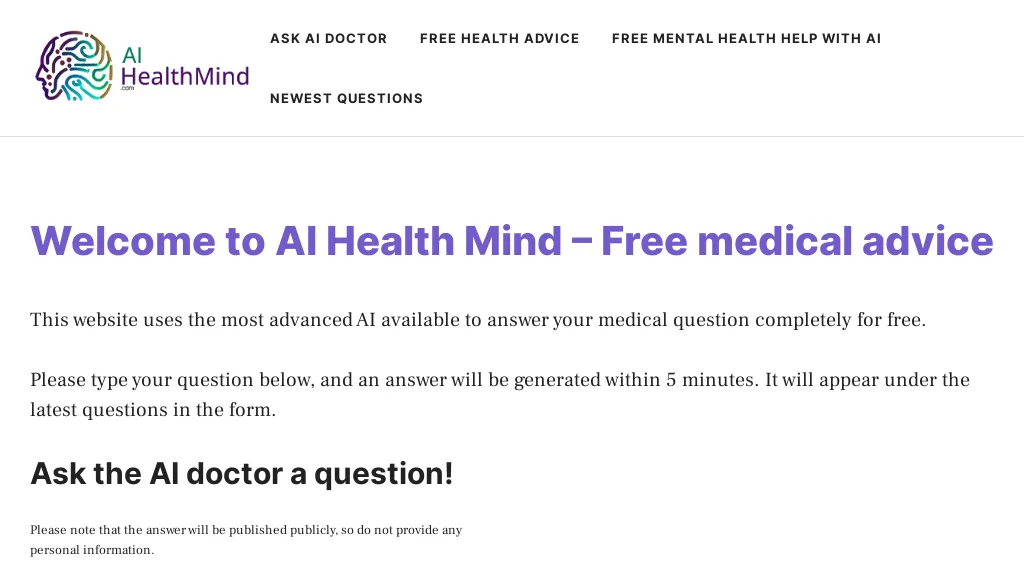 AI Health Mind Top AI tools