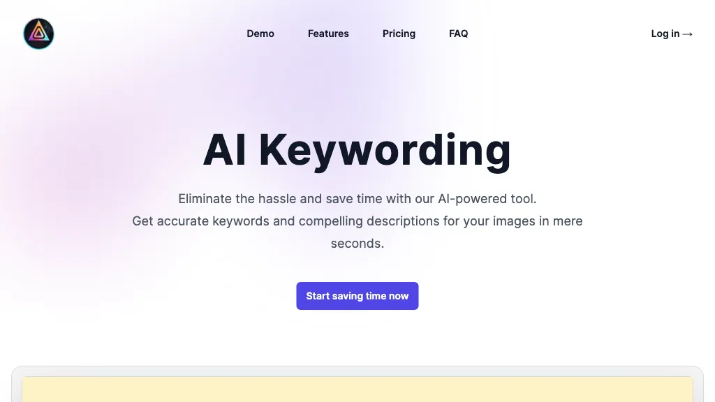 AI Keywording Top AI tools