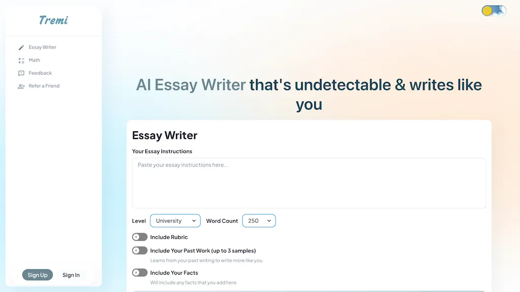 AI School Solutions website