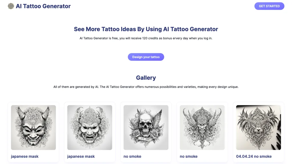 Ai Tattoo Generator Top AI tools