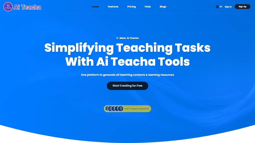 AI Teacha Top AI tools