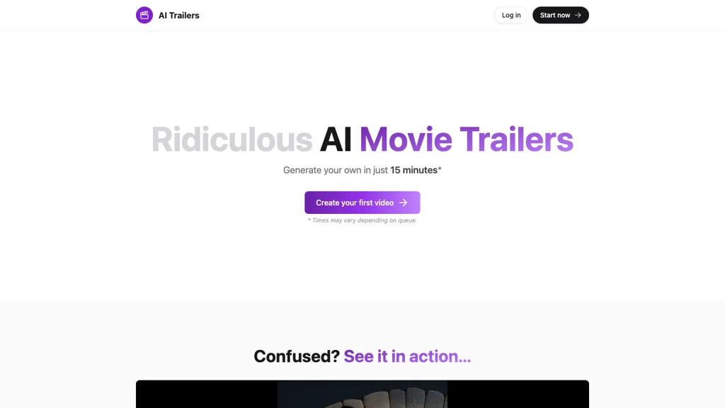 AI Trailers Top AI tools