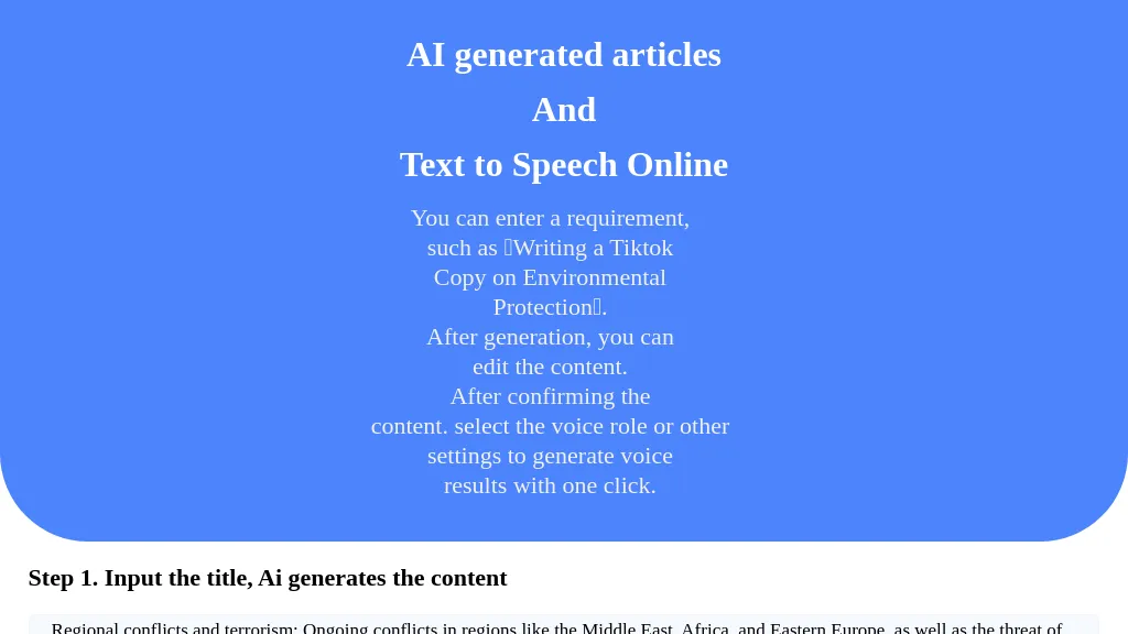 TTS-Generator.com Top AI tools