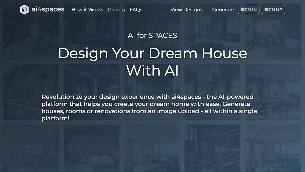 AI4spaces Top AI tools
