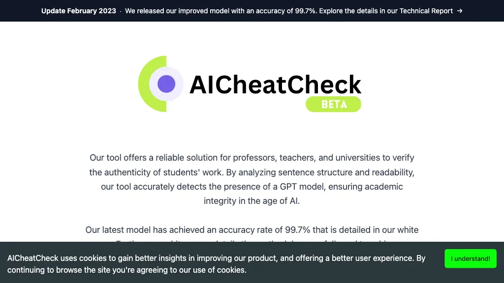 AICheatCheck Top AI tools