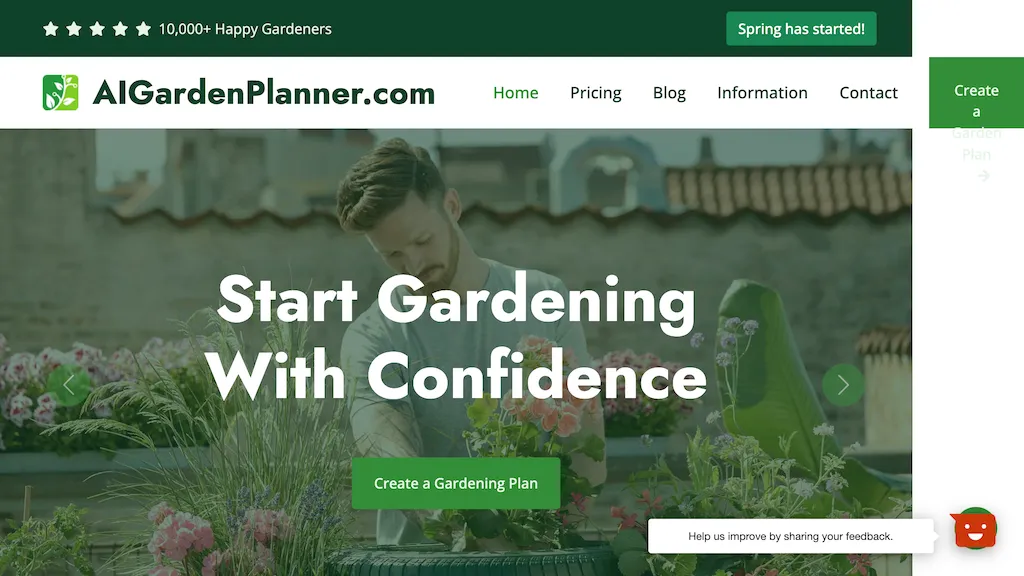 AIGardenPlanner Top AI tools