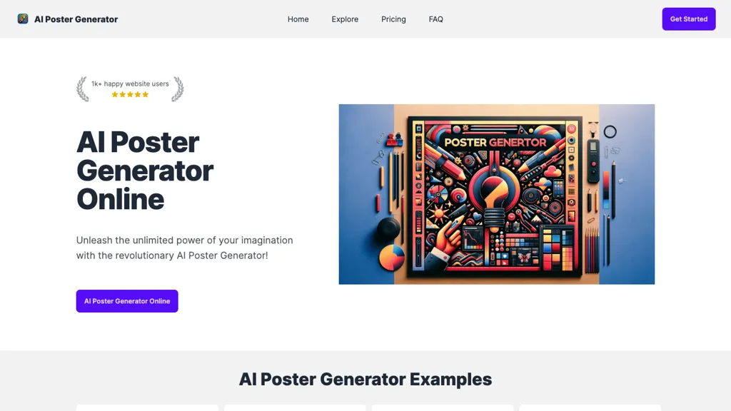AIPosterGenerator Top AI tools
