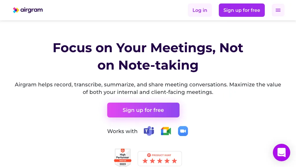 AI notetaker to transcribe, summarize, analyze meetings