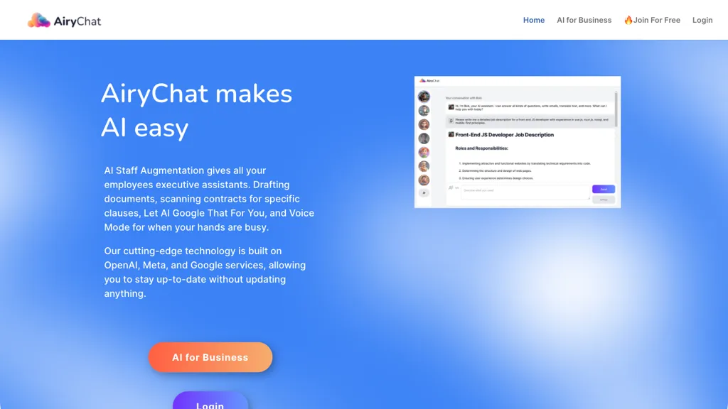 AiryChat Top AI tools
