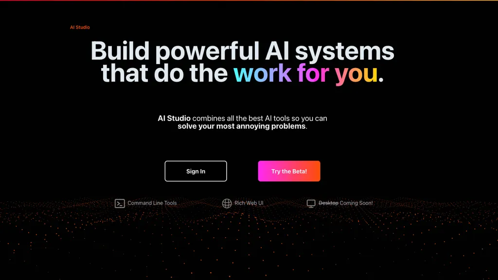 AIStudio Top AI tools