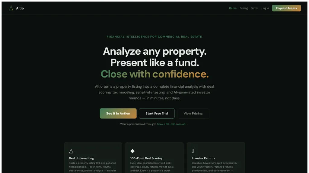 Altio website