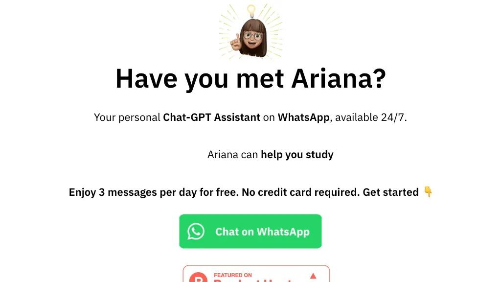 Ariana AI Top AI tools