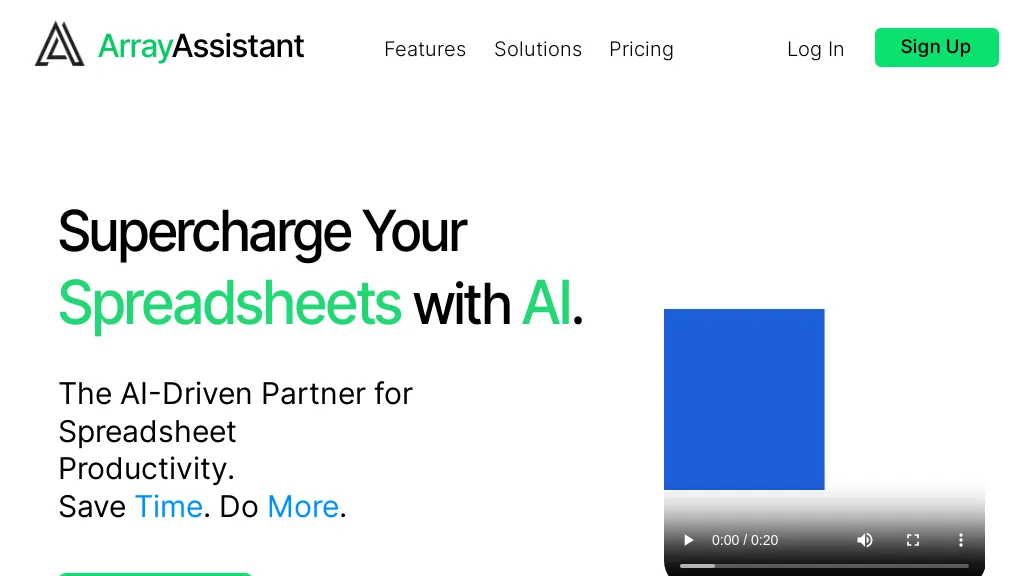 ArrayAssistant.ai Top AI tools