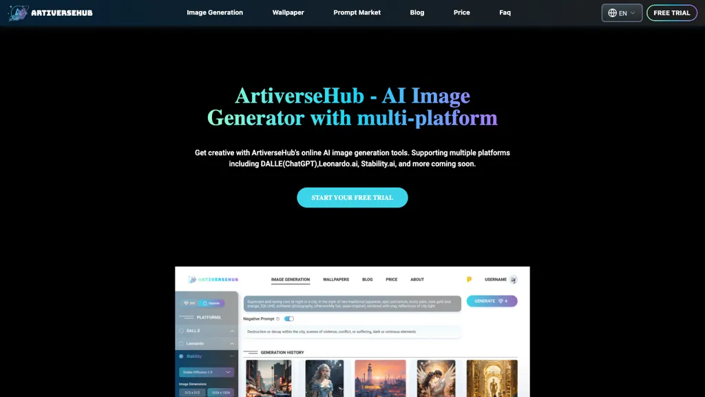 AIArtGenerator.net Top AI tools