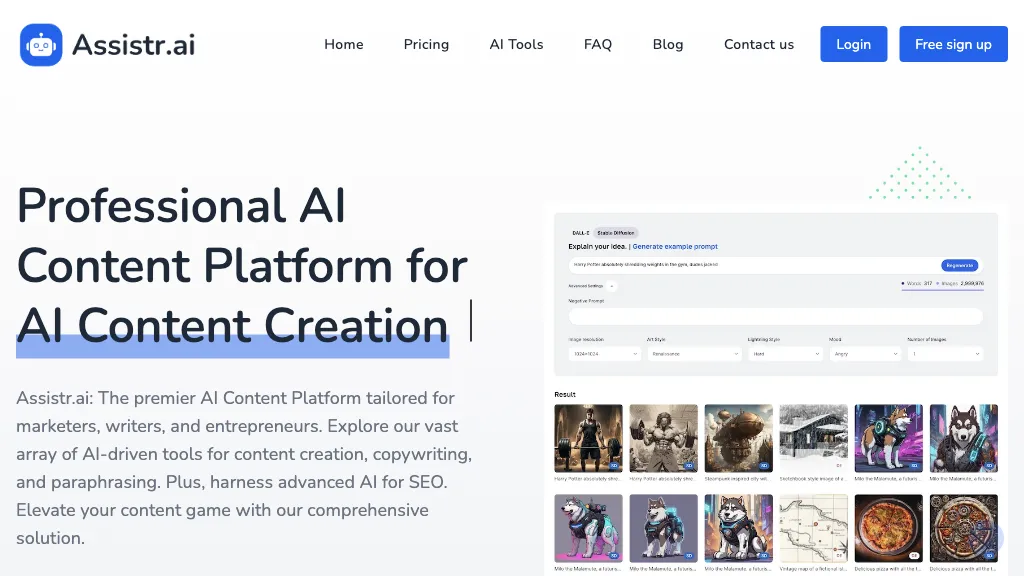 Assistr.AI Top AI tools