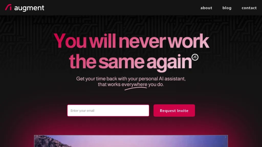 Augment AI website