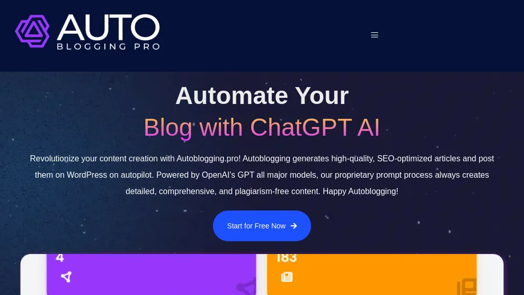 Autoblogging Top AI tools