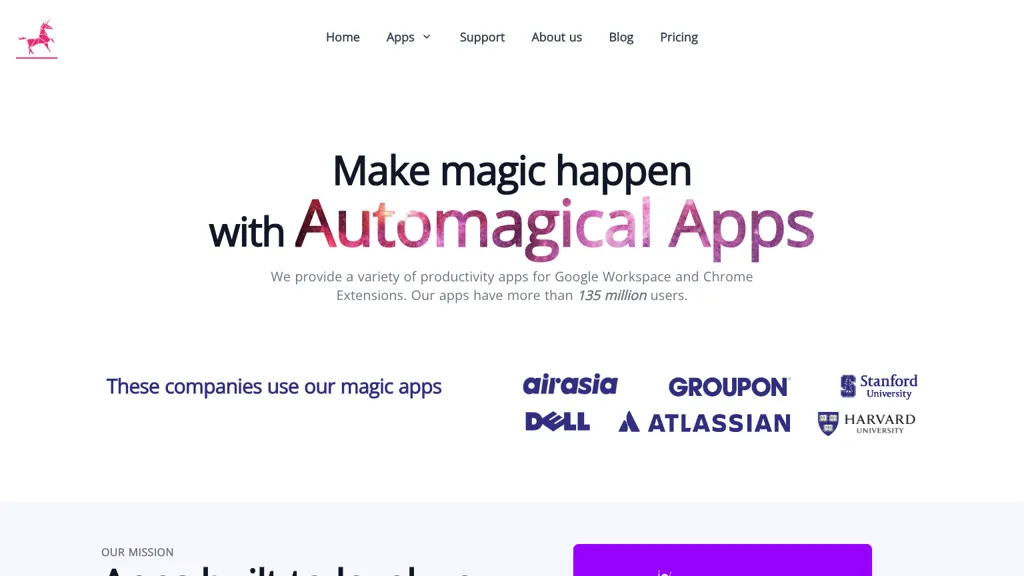Automagical Apps Top AI tools