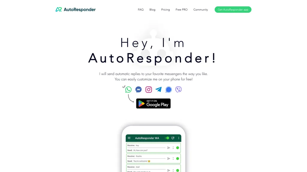 AutoResponder Top AI tools