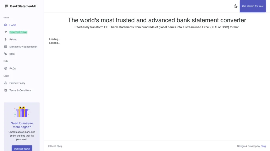 BankStatementConverterAI Top AI tools