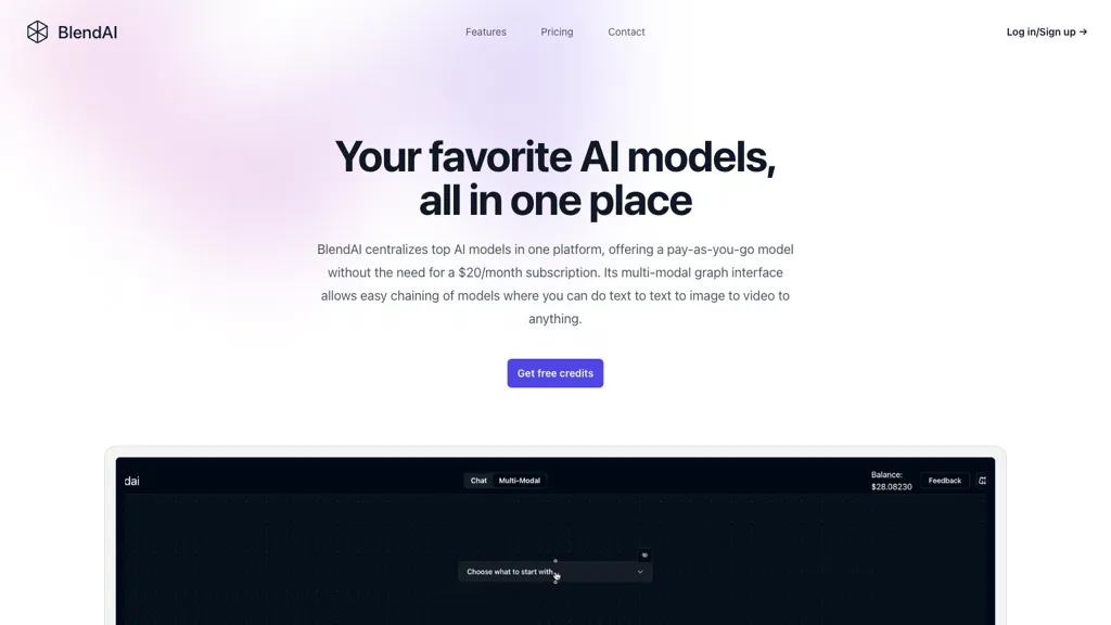 Blend AI Top AI tools