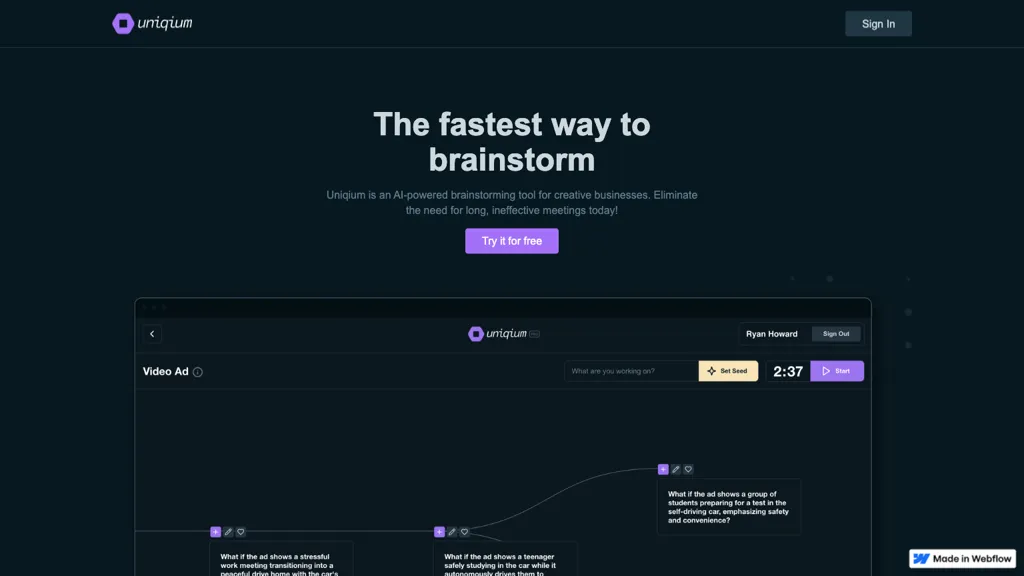 Brainstorm Buddy Top AI tools