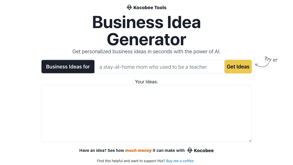 A Million Dollar Idea Top AI tools