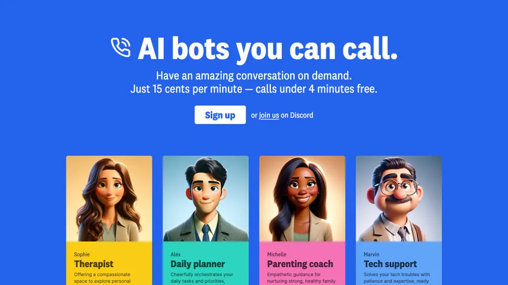 Call an AI Top AI tools