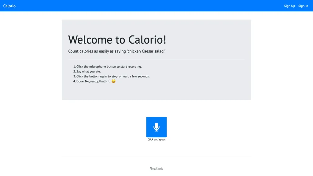 Calorio Top AI tools