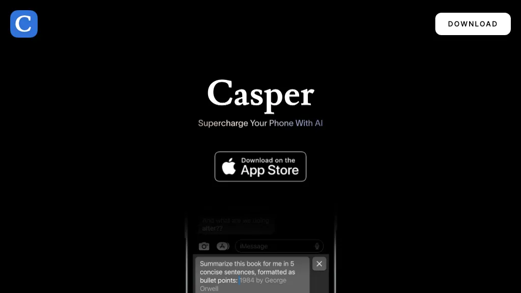 Casper Top AI tools