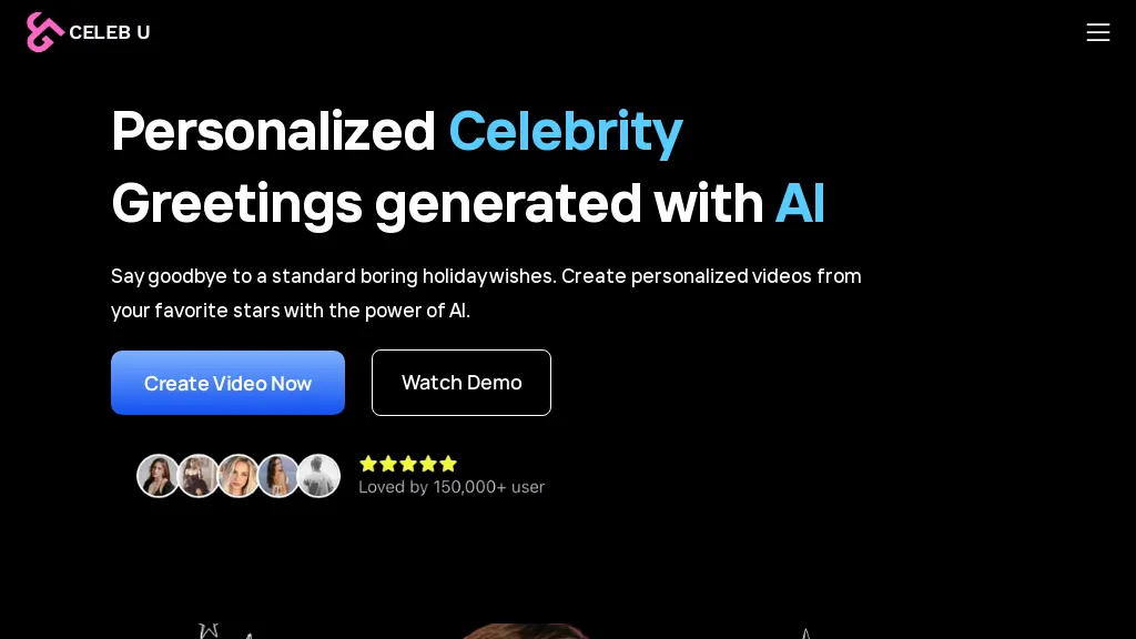 CelebU Video Generator Top AI tools