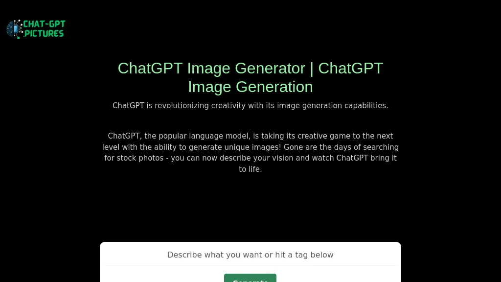 Chat-GPT Pictures Top AI tools