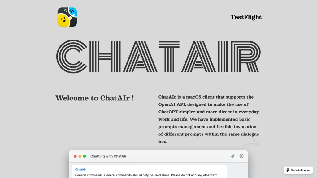 ChatAIr Top AI tools