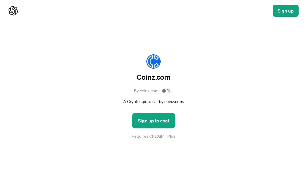 Coinz.com GPT Top AI tools