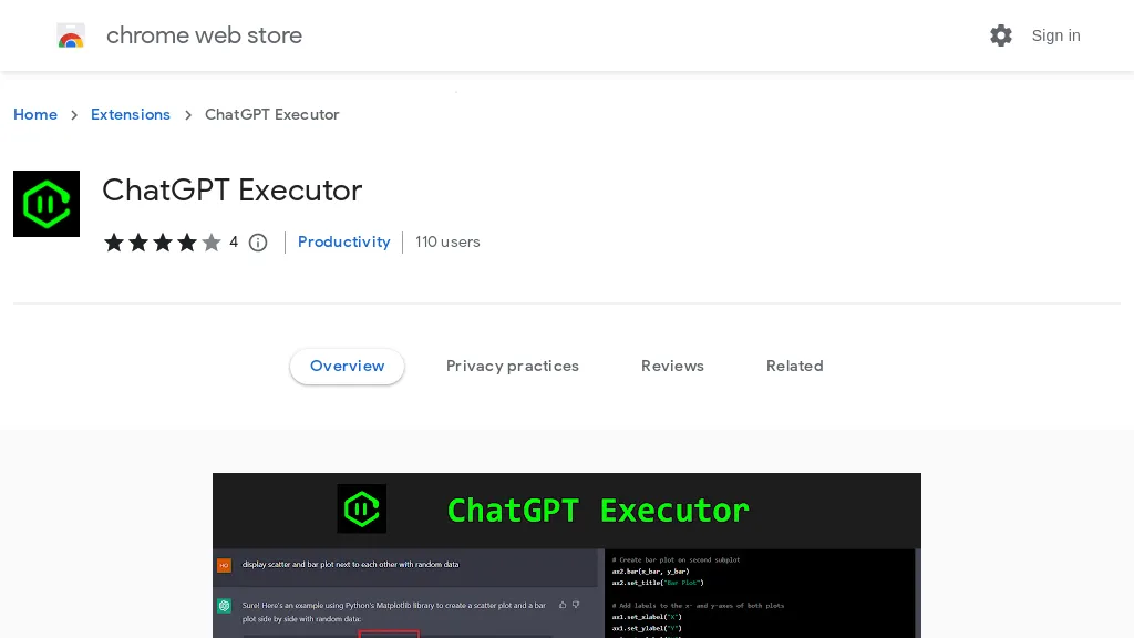 ChatGPT Executor