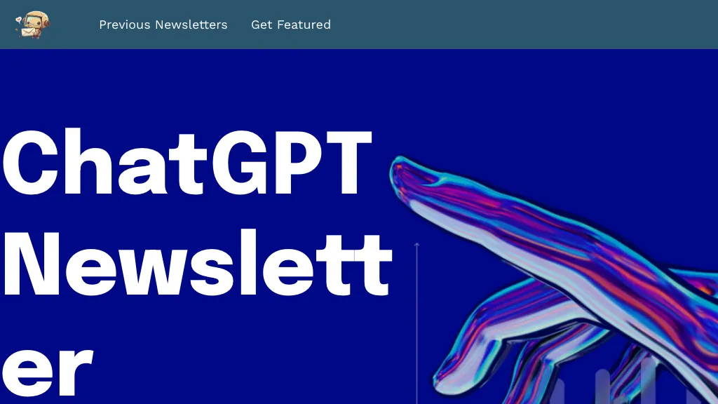 Chatgptnewsletter Top AI tools