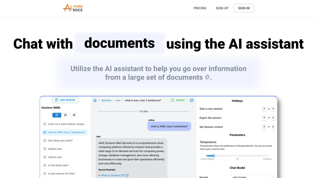 Chat With Data Top AI tools