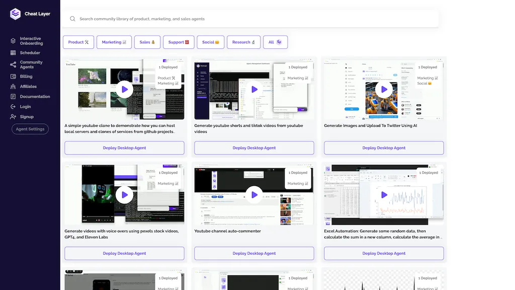 Cheat Layer Agents Top AI tools