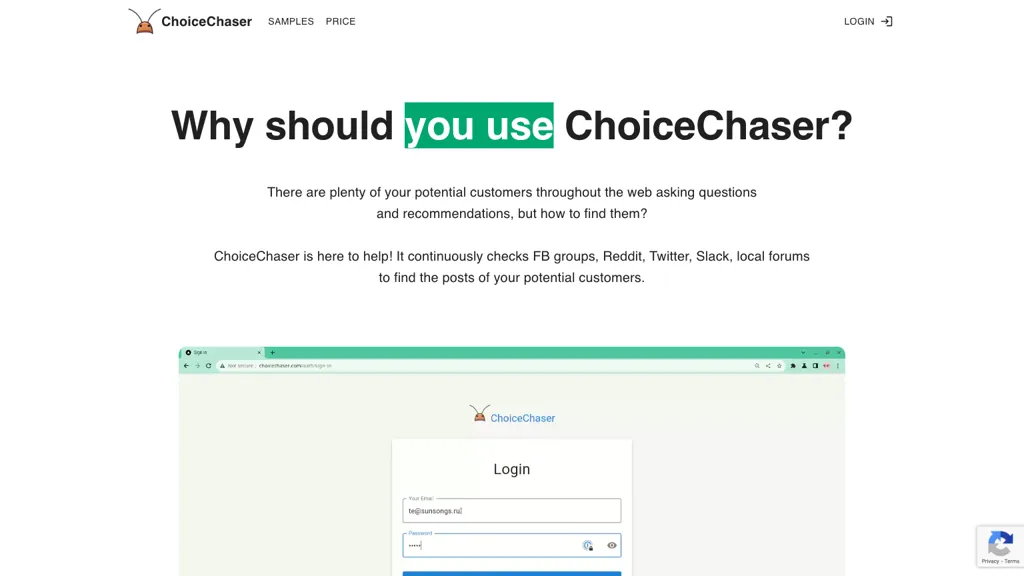 ChoiceChaser Top AI tools