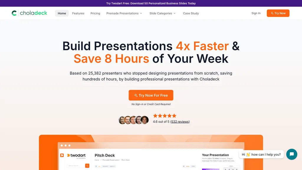 Choladeck website