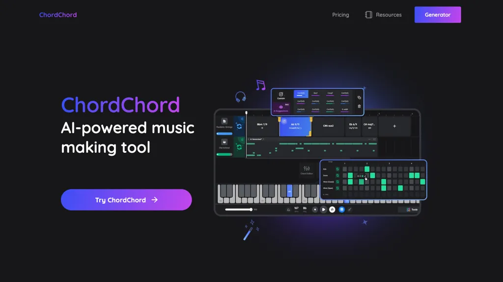 Chord.pub Top AI tools