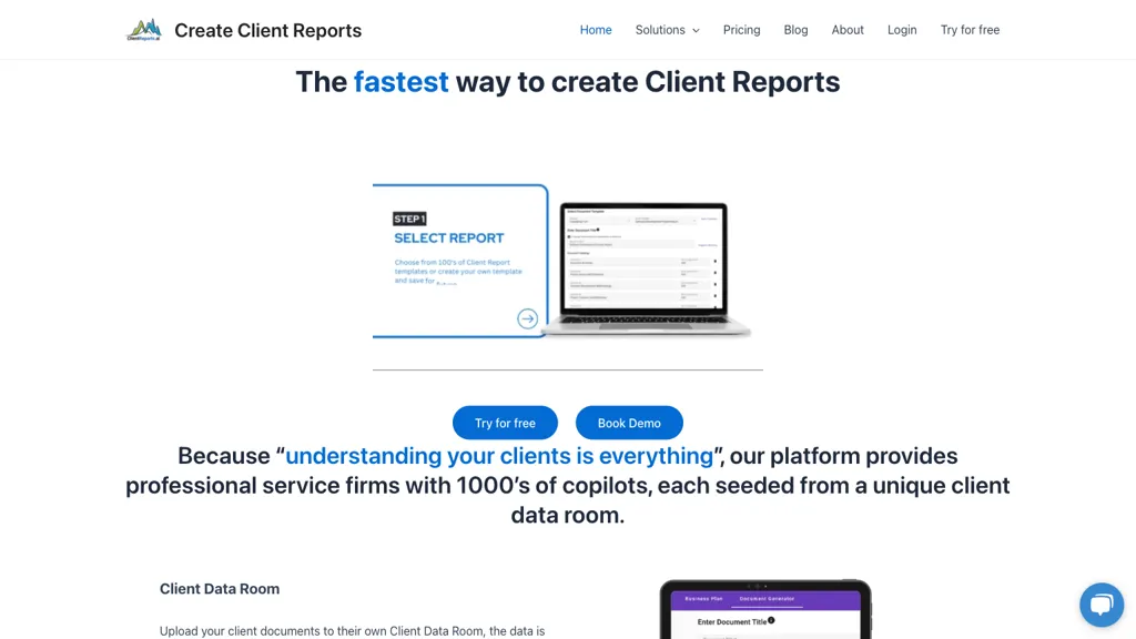 Client Reports Top AI tools