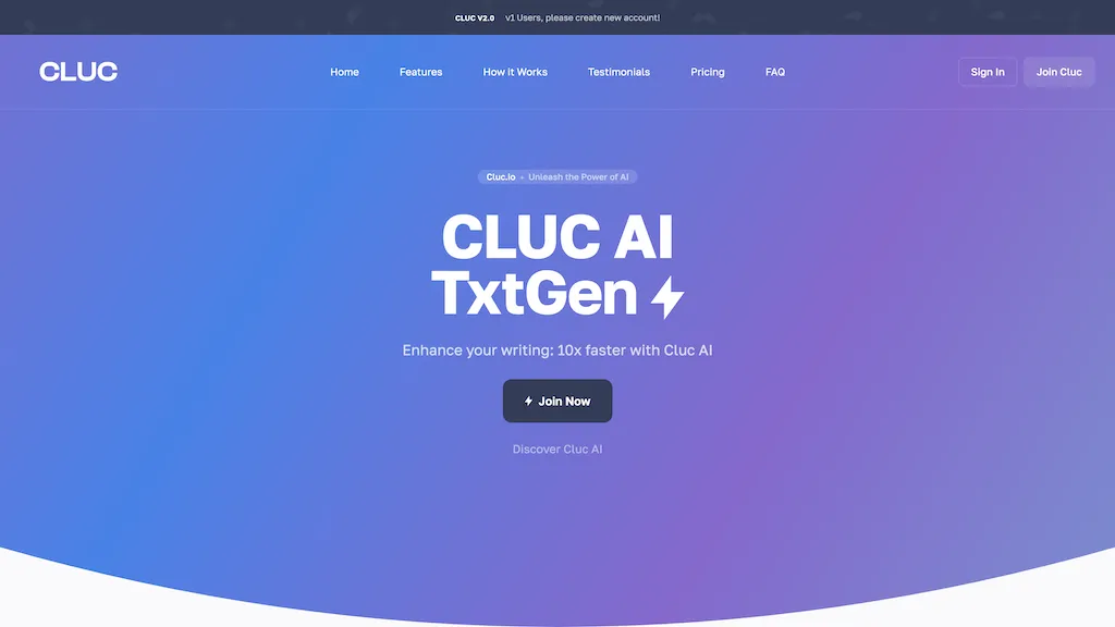 Cluc.io Top AI tools