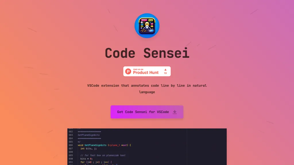 Code Sensei Top AI tools