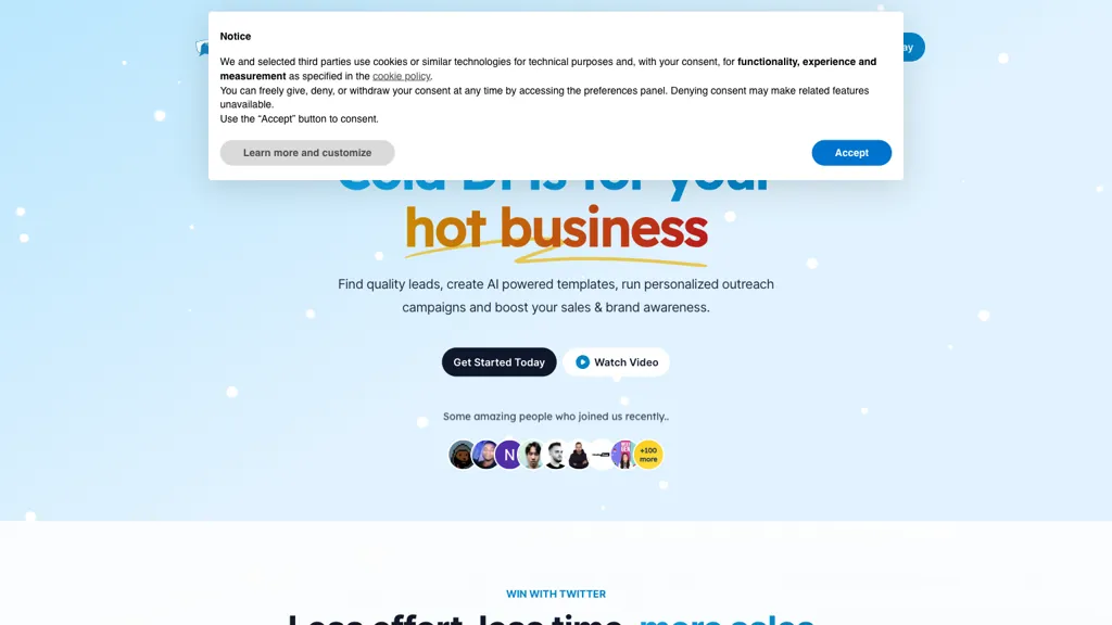 ColdDM website